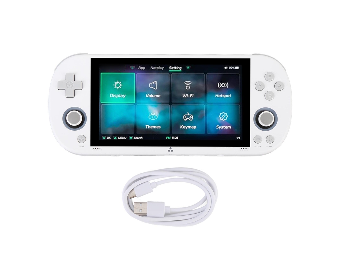 Console retro EOOCOO, sistema Linux, tela IPS 4,96 polegadas