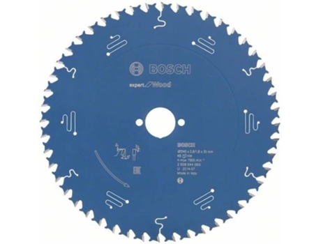 Hoja De Sierra Circular BOSCH para Madera e Sierras Circulares Manuales EX WO H 240x30-48