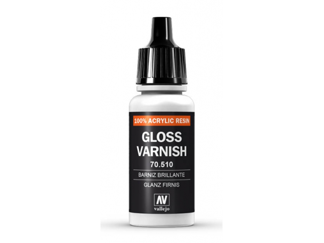 Barniz Acrilico Permanente Brillante Vallejo 17 Ml