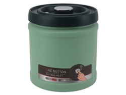 Recipiente hermético de acero inoxidable para almacenar alimentos, verde menta, 1600 ml