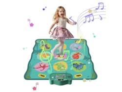 -tapete De Baile Dino Cartoon Con Luces Led Musical Electrónico Para Niños Niñas Regalo Juguete