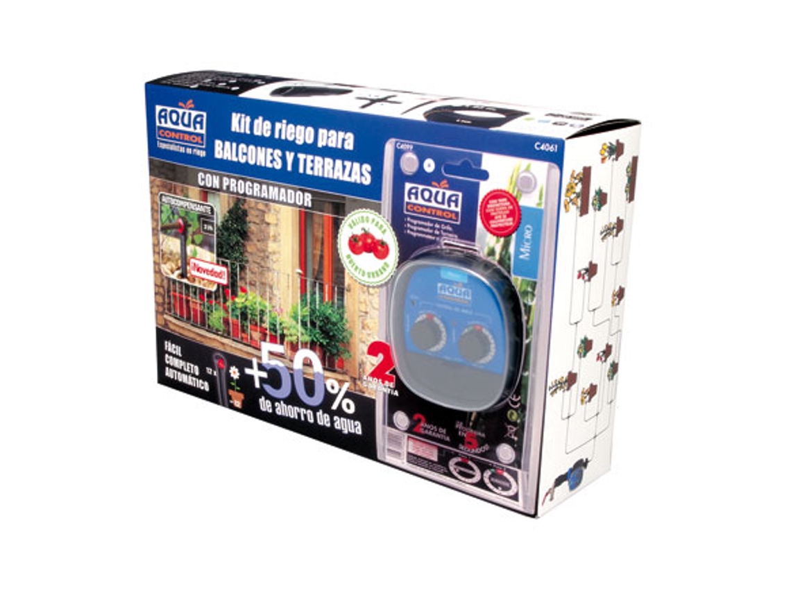 Kit Riego Por Goteo Huerto Urbano AQUA CONTROL