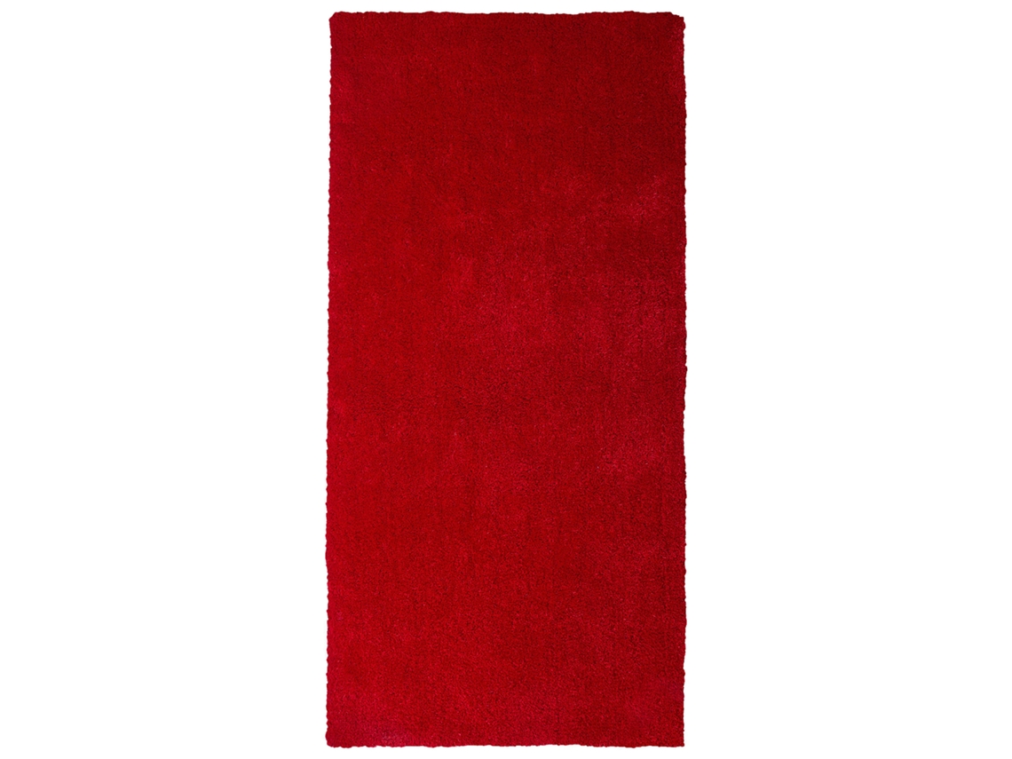 Alfombra BELIANI Demre de Poliéster Rojo 80x150