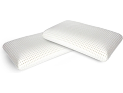 Juego de 2 Almohadas DMORA Brathable (Blanco - 70x40x16 cm)