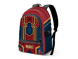 Marvel Spiderman Drop Mochila Fight FAN 2.2, Rojo KARACTERMANIA