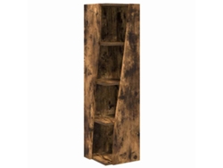 Maison Exclusive - Armario De Esquina Roble Ahumado 27,5x27x102cm