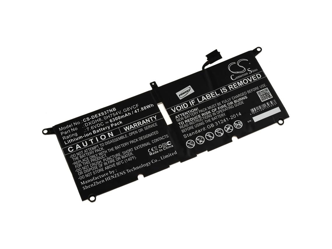 Batería POWERY 1.10.DEL.6.85 para Dell XPS 13 FHD i5