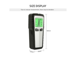 Detector De Clavos Y Armaduras 5 En 1 Escáner De Pared Electrónico Inteligente Con Pantalla Lcd Para Metal Madera Cables Vivos Y Barras De Refuerzo