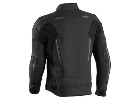 Chaqueta de Moto para Hombre IXON (M - Cuero - Negro)