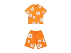 Conjunto De Pantalón Corto Para Hombre, Verano 2025, Algodón, Estilo Casual, Ideal Para Fitness Y Viajes, 2 Piezas.