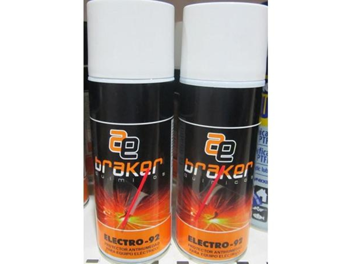 Spray aceite dielectrico braker 400ml protector antihumedad equipos electricos