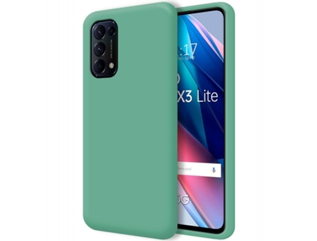 Carcasa Oppo Find X3 Lite 5G TUMUNDOSMARTPHONE Silicona Líquida Verde