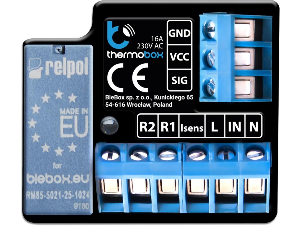 Módulo de calentamiento Thermobox Blebox