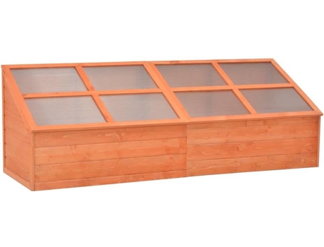 Invernadero VIDAXL de Madera 180x57x62 cm
