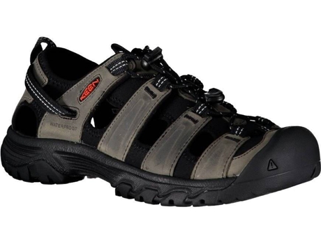 Sandalias KEEN Cuero Hombre (46 - Gris)