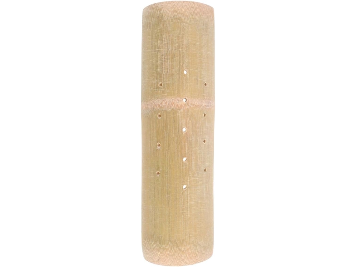 Almohada Cervical De Bambú Hecha A Mano, Ergonómica En Forma De U, 6 Cm Para Soporte Del Cuello.