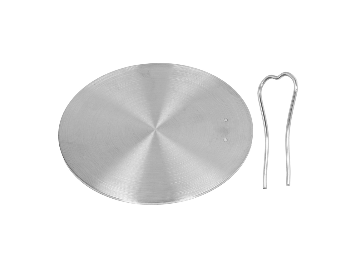 Placa Difusora De Calor De Acero Inoxidable Para Placa De Inducción, Adaptador De Cocina, 17,5 Cm