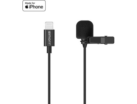 Micrófono SMALLRIG 3453 Lightning Lavalier
