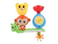 Juguetes De Baño Para Bebés Con Lindos Diseños De Dibujos Animados, Plástico Verde.