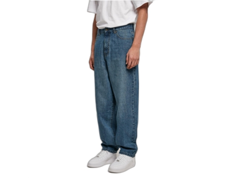 Pantalones Vaqueros para Hombre URBAN CLASSICS (34 - Azul)