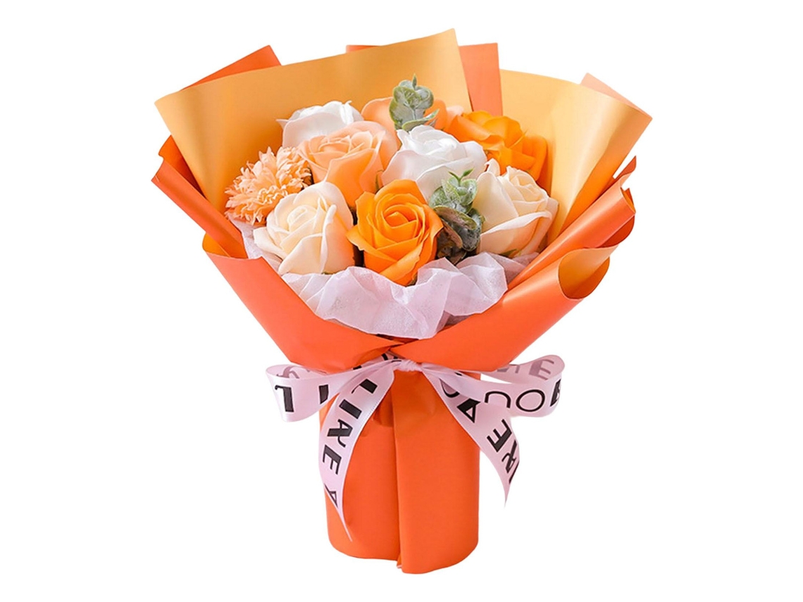 Ramo de rosas de jabón para regalo Orangeslowmoose