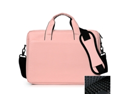 Bolsa impermeable para portátil Yunzii de 15 pulgadas, edición Airbag rosa