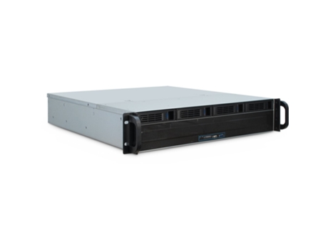 Caja PC INTER-TECH Inter-Tech 2U 2404L S-Ata Rack negro gris