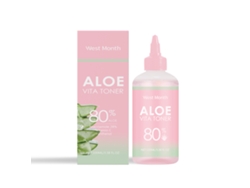Agua calmante de aloe vera para pieles sensibles