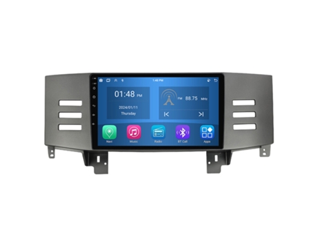 Autoradio 4GB RAM64GB ROM ROVERONE para Toyota Mark X 1 X120 2004 - 2009 CarPlay Android Coche Radio Bluetooth Navegación