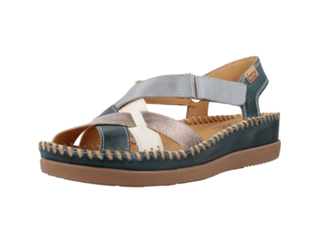 Zapatos de Mujer PIKOLINOS Tecido Azul (37)