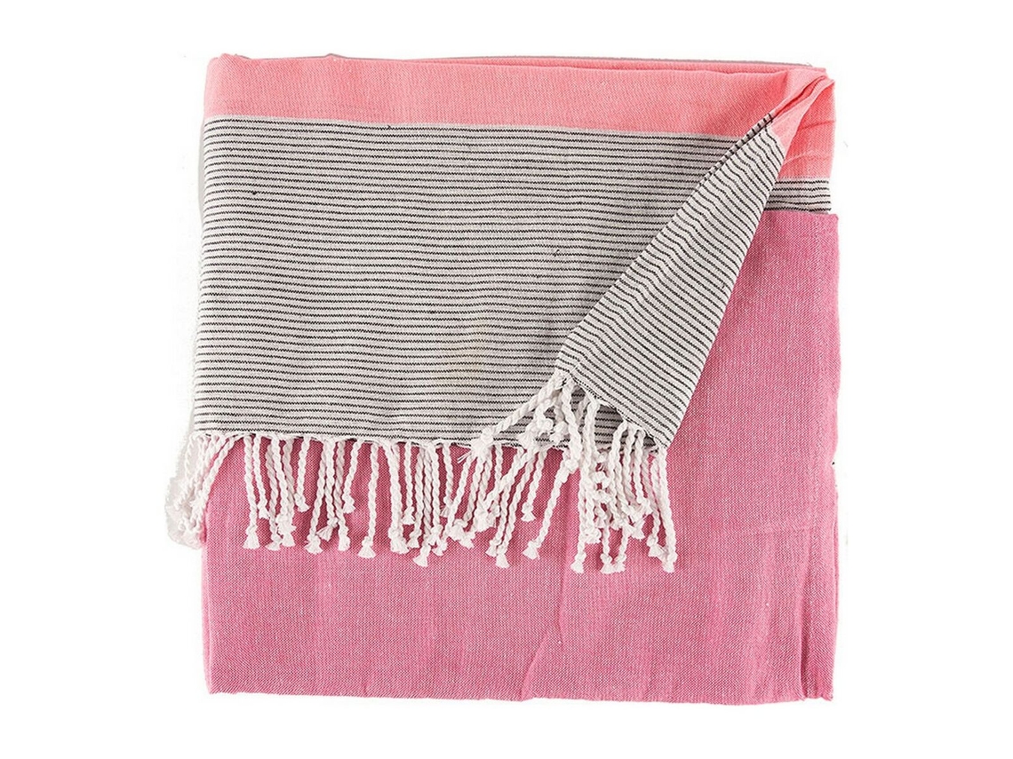 Foulard Multiusos Rayas Rosa (160x200 cm)