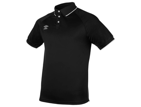 Polo de Hombre para Fútbol UMBRO Torch Negro (L)