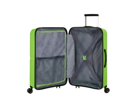 American Tourister Case / Trolley Promedio De 67 Cm 4R Accidente Aéreo Verde