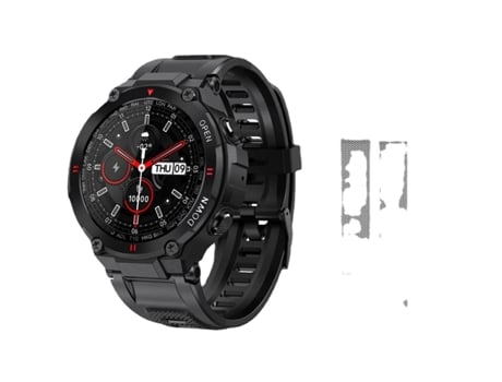 Reloj inteligente K22 con llamada Bluetooth para hombre, rastreador de actividad/deporte al aire libre, ritmo de reproducción de música, reloj inte...