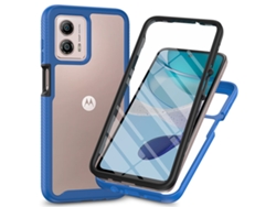Protetor De Tela Céu Estrelado Com Película Pet Integradaazul Royal - Motorola G22/e32