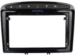 Embellecedor Para Salpicadero De Coche De 22,9 Cm Din 308 408 (2008-2016), Kit De Actualización De Estéreo (acabado Mate Brillante).