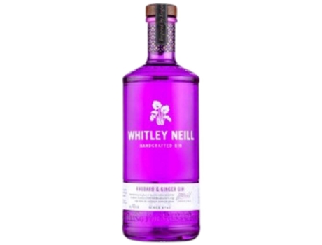 Gin WHITLEY NEILL Whitley Neill Rhubarb & Ginger (1 L - 1 unidad)