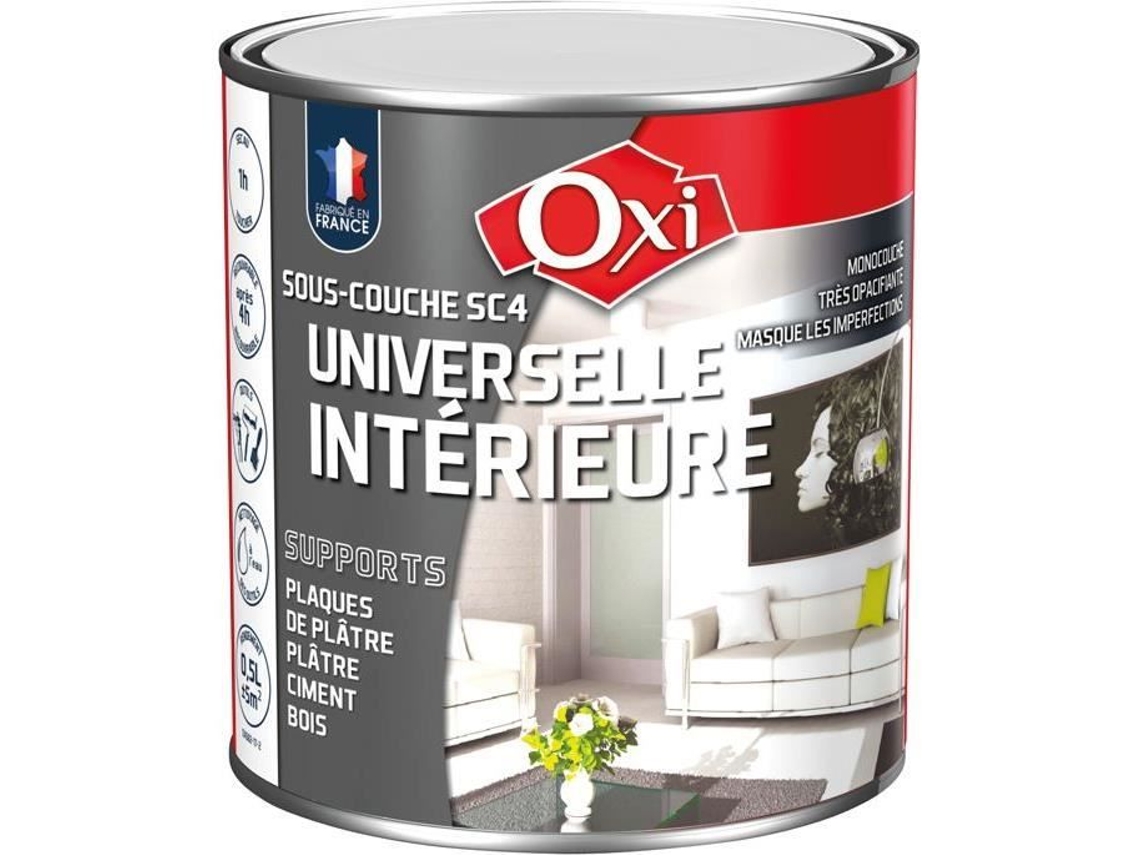 Pintura Base Oxi 2,5 L Acrílico Blanco Mate Interior