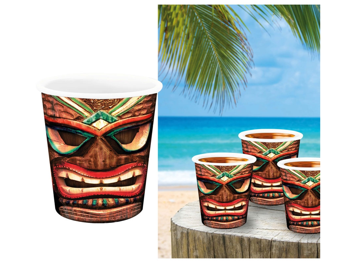 Pack de 3 Chupitos Hawái de 5x6 cm