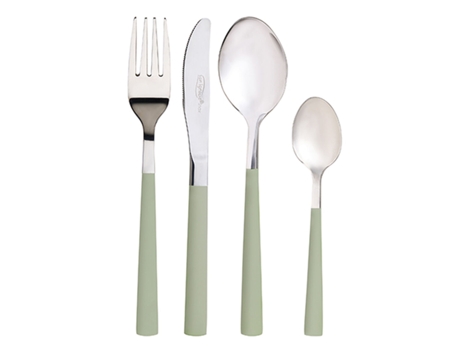Set de Vajilla SAN IGNACIO Acero Inoxidable 24 Piezas