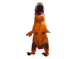 Disfraz Inflable De Dinosaurio T-rex Para Halloween, Navidad, Cosplay, Niños, 120-140 Cm, Marrón