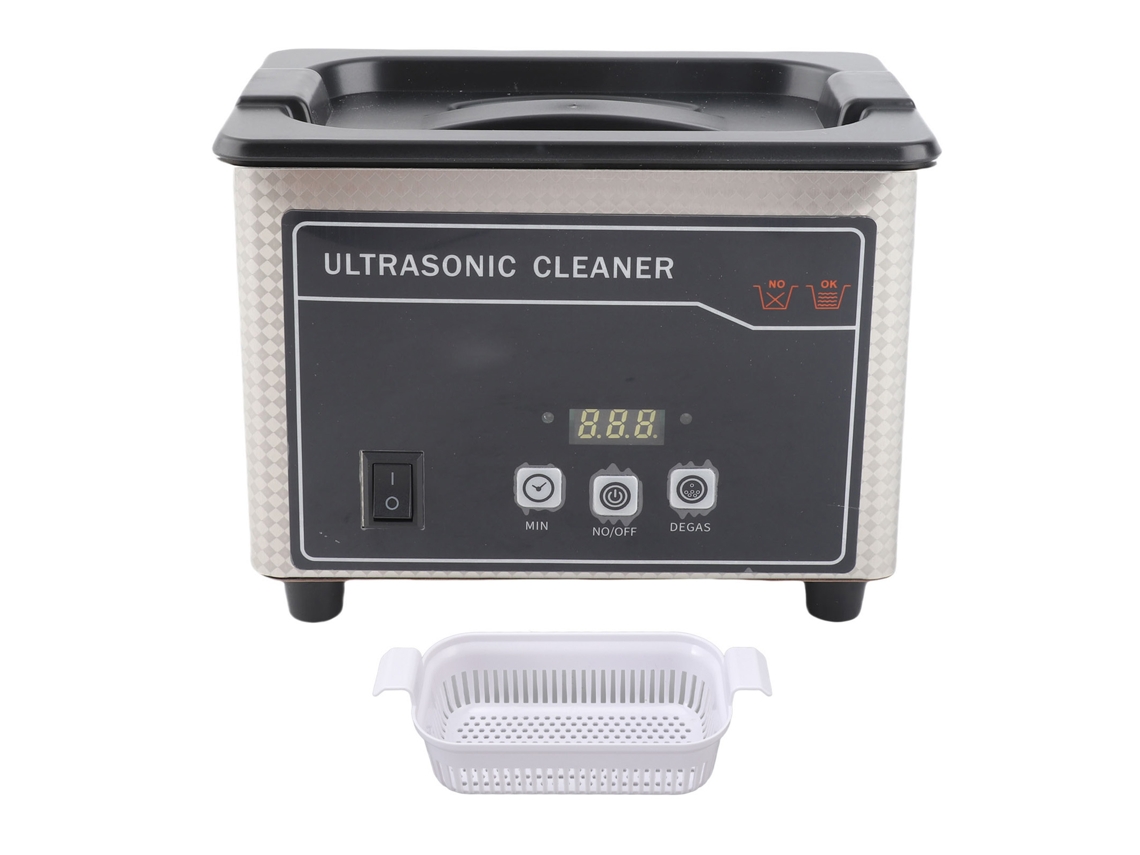 Limpiadora Ultrasonica 40khz 800ml Portatil Bajo Ruido Joyas Cristal
