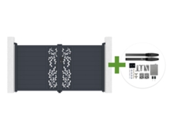 Puerta Batiente Folya 3m Al.160cm + Motor Hiker B200