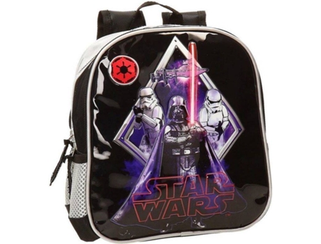 Mochila Pré-escolar STAR WARS Darth Vader (25x23x10cm - Negro - Poliéster)