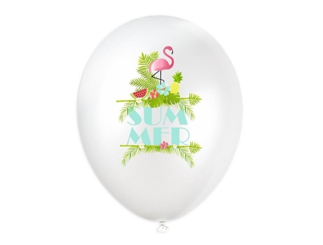 6 globos Ø 28 cm - Verano