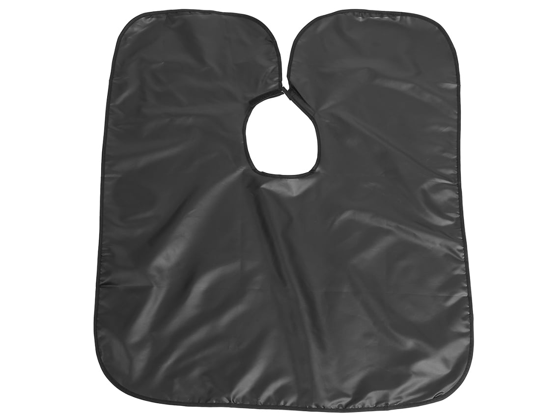 Capa De Peluquería Fashion Para Salón Y Barbero (negro)