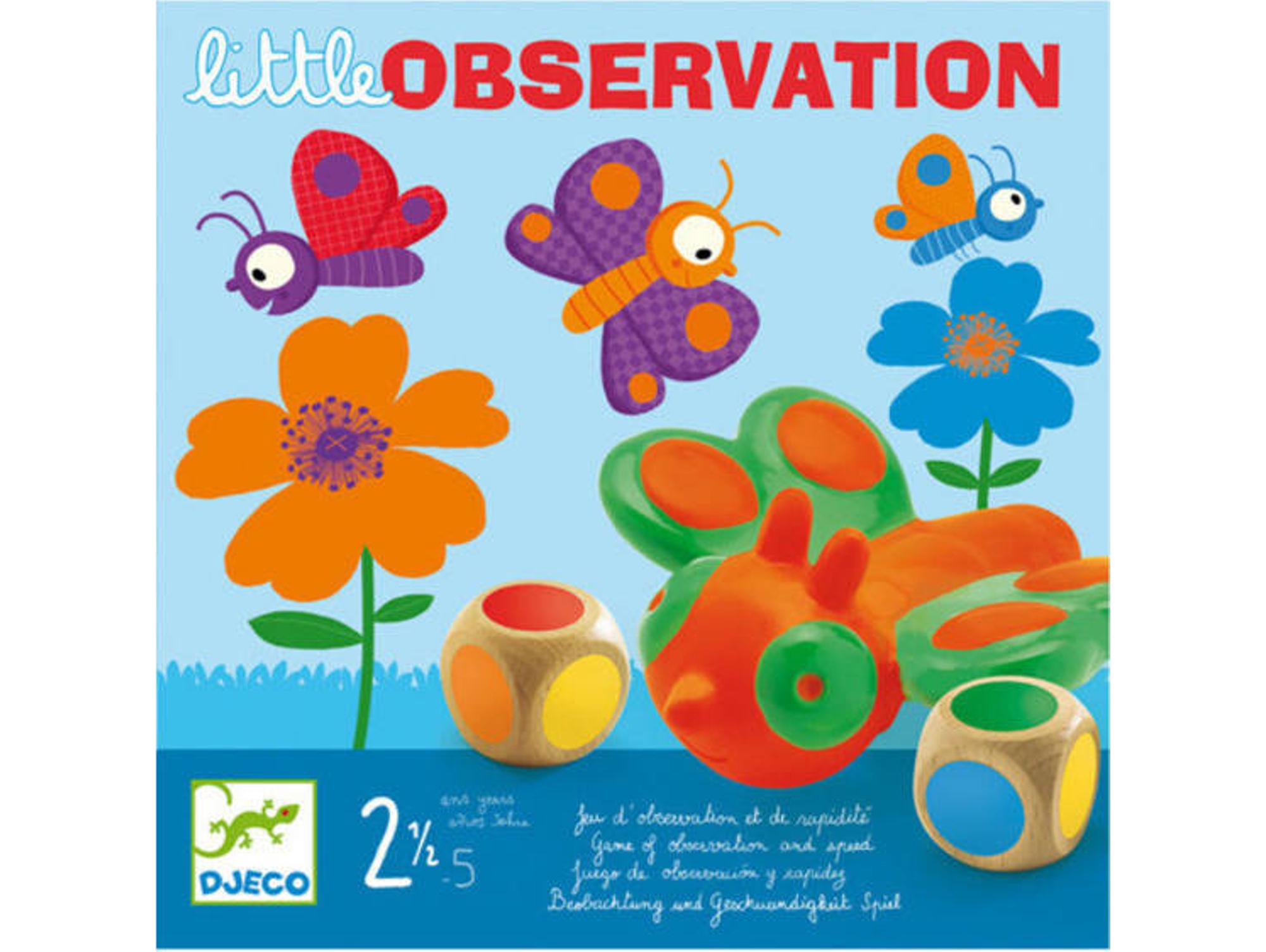 Juego Interactivo DJECO Little Observation (Edad Mínima: 3)