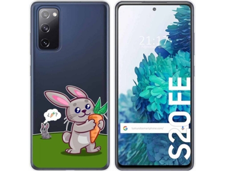 Carcasa Samsung Galaxy S20 FE TUMUNDOSMARTPHONE Conejo Multicolor