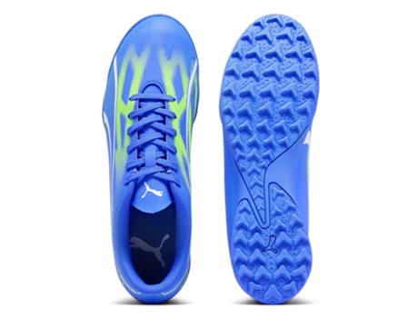 Botas de fútbol Unisex para Fútbol PUMA Ultra Play Tt Azul (42)