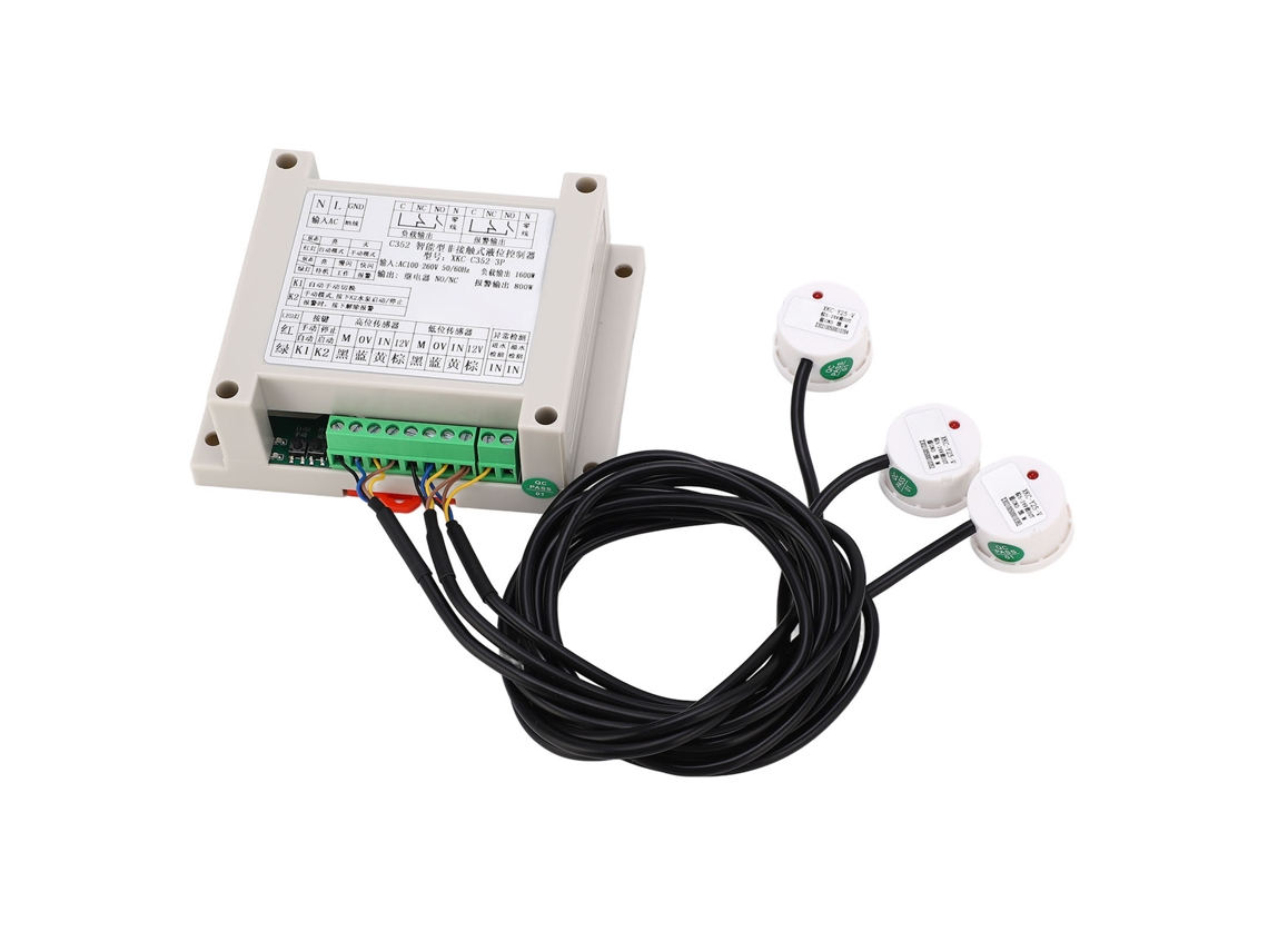 Controlador Automático De Nivel De Agua Xkc C352 Con Sensor Sin Contacto Para Depósitos, 100-260 V